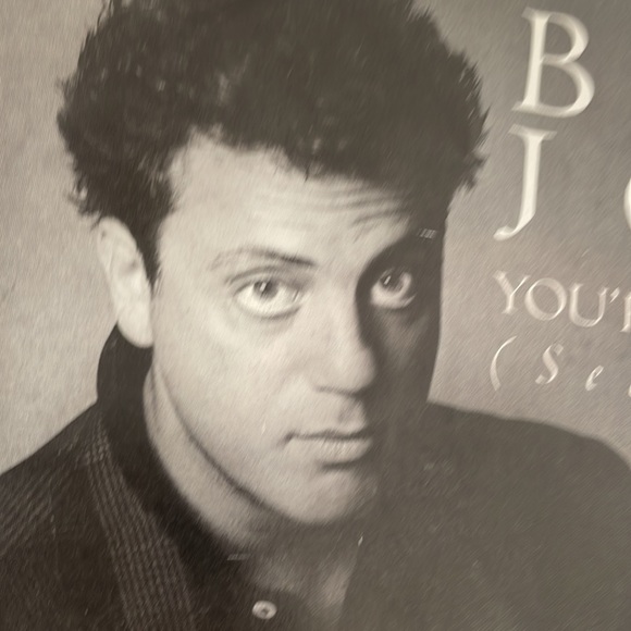 Vtg Billy Joel you’re only human second wind 45 small record in paper sleeve - Picture 10 of 17